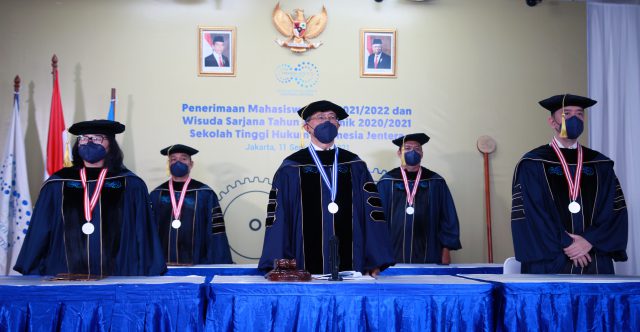 Wisuda Sarjana Ketiga dan Penerimaan Mahasiswa Baru Jentera Tahun 2021