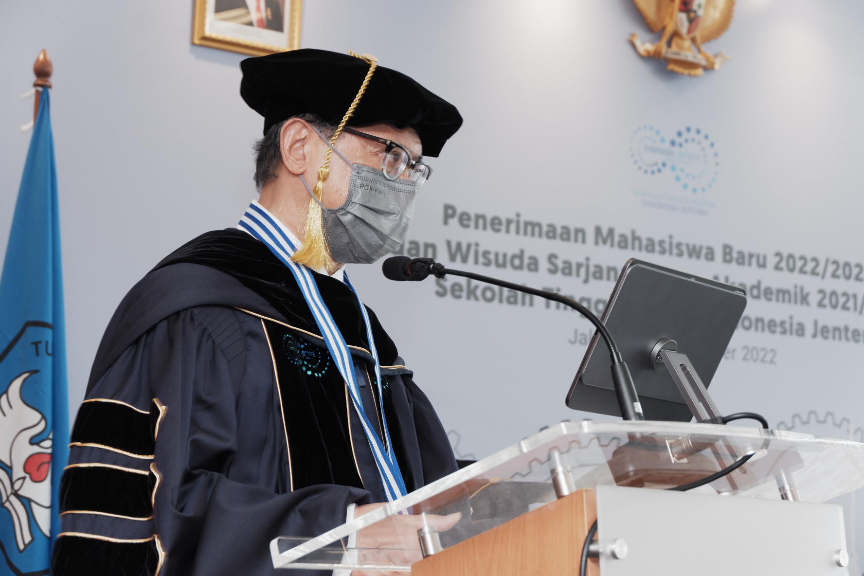 Sambutan Ketua Sekolah Tinggi Hukum Indonesia Jentera dalam Wisuda Sarjana Keempat dan Penerimaan Mahasiswa Baru