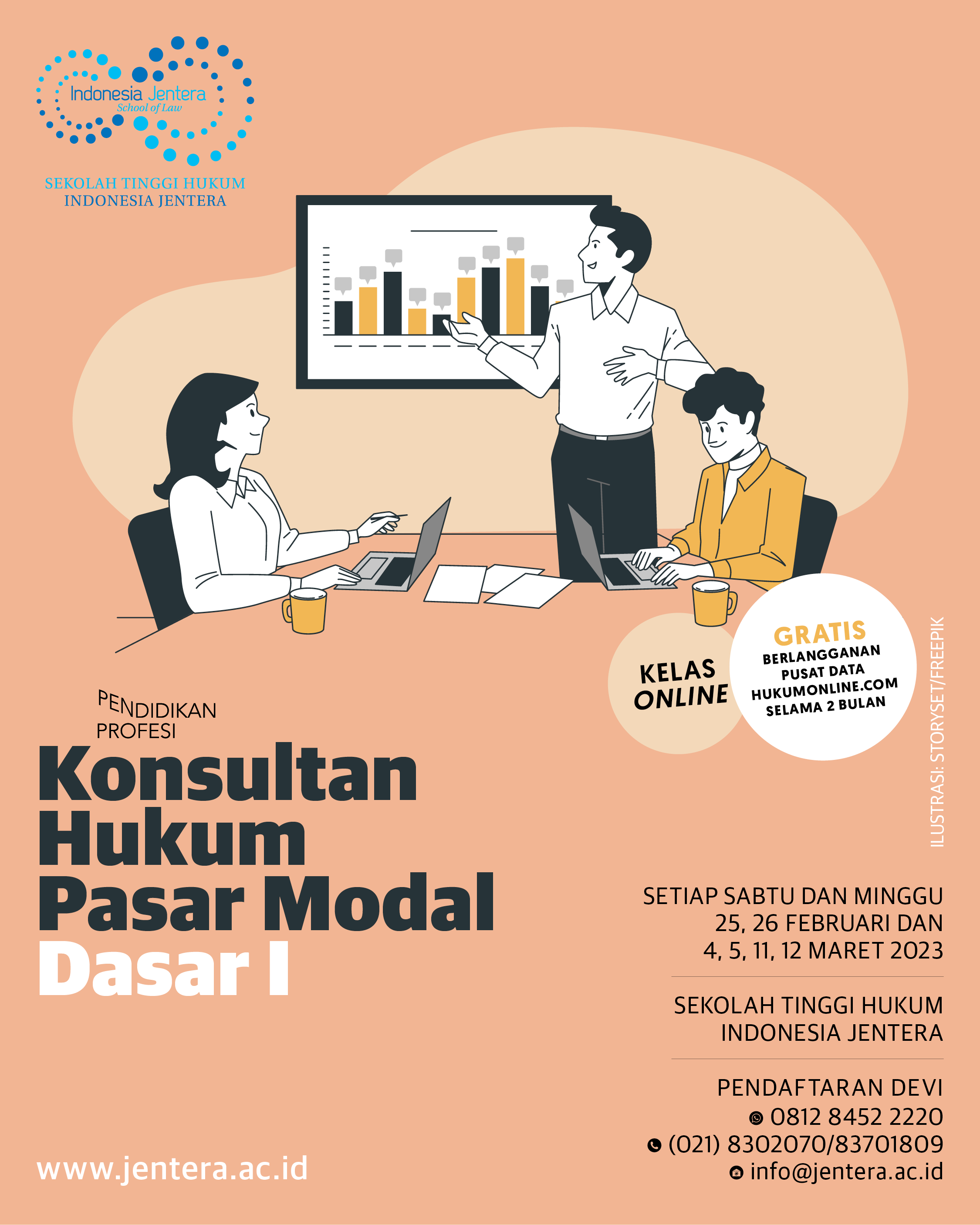Pendidikan Profesi Konsultan Hukum Pasar Modal Dasar I dan II