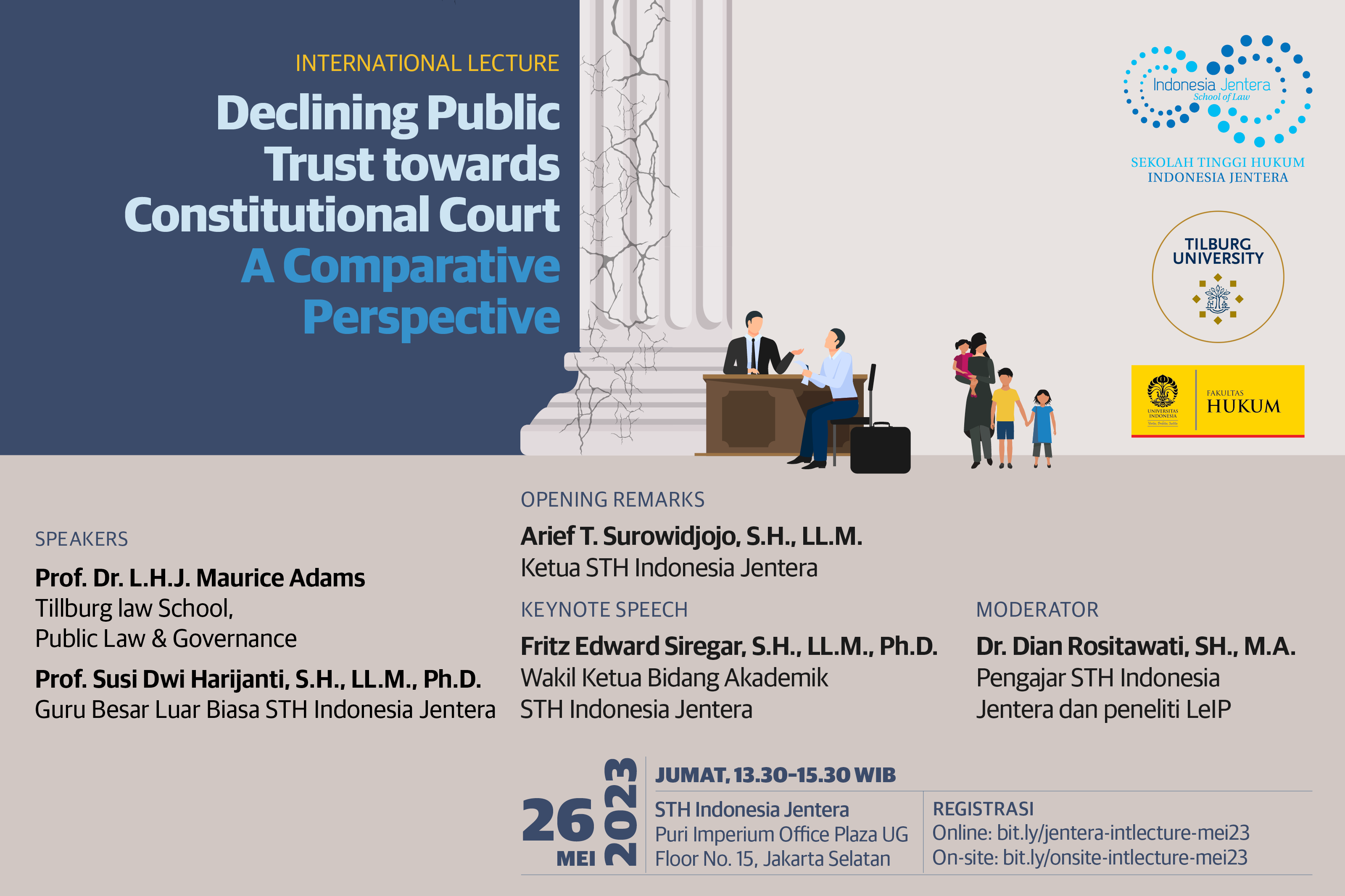 International Lecture Declining Public Trust towards Constitutional Court: A Comparative Perspective