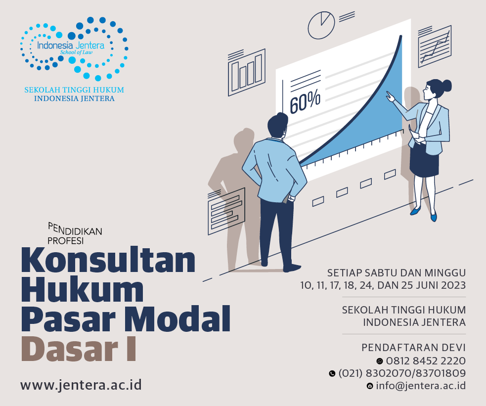 Pendidikan Profesi Konsultan Hukum Pasar Modal Dasar I