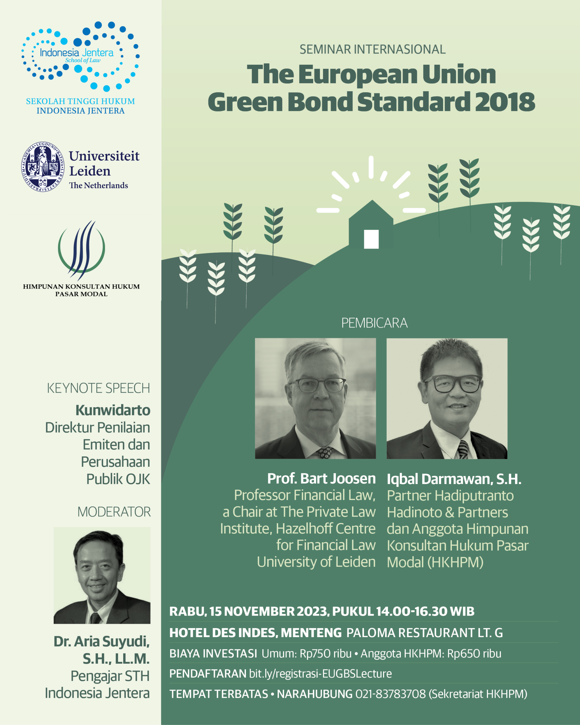 Seminar Internasional The European Union Green Bond Standard 2018 — STH ...