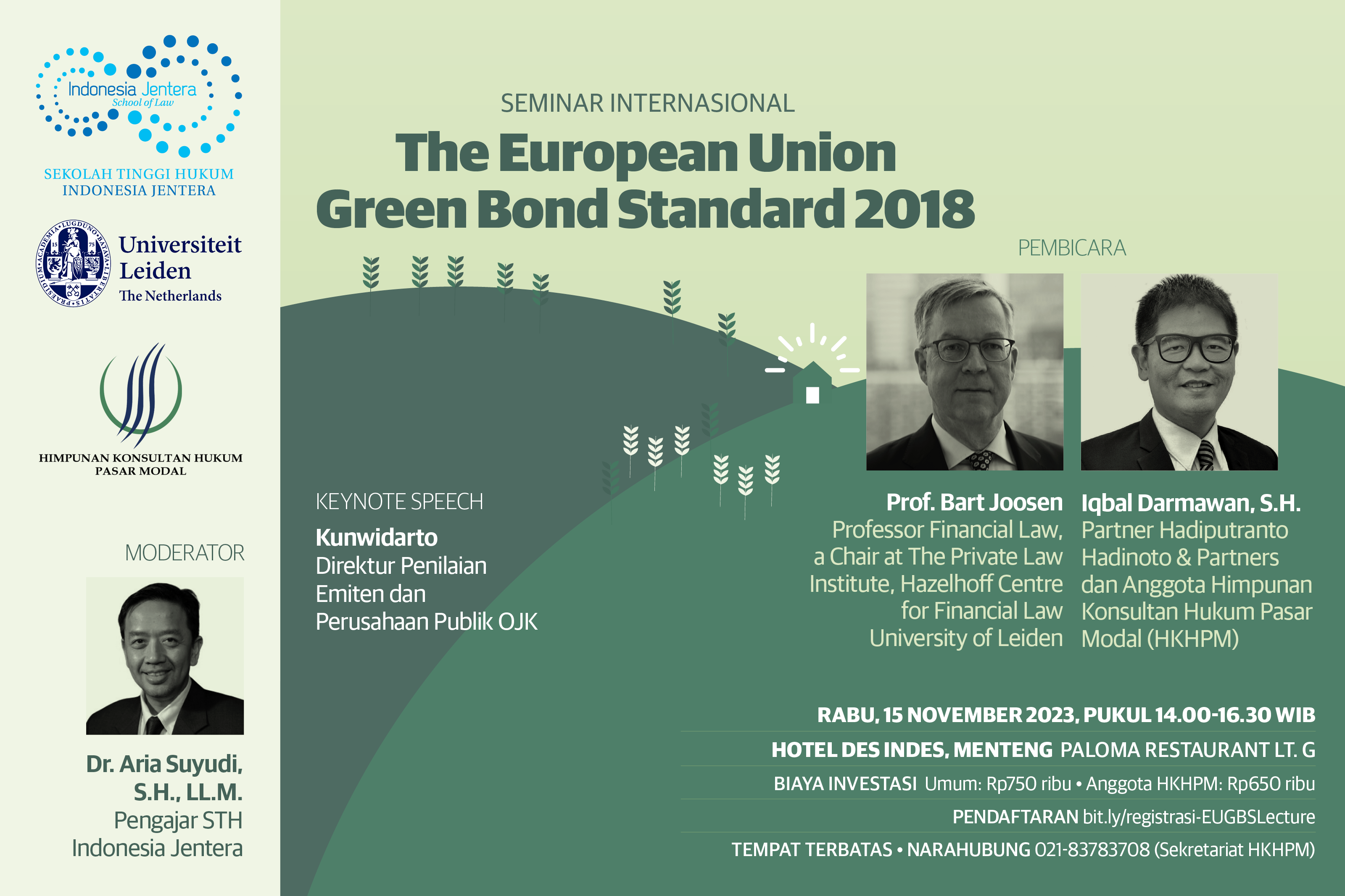 Seminar Internasional The European Union Green Bond Standard 2018