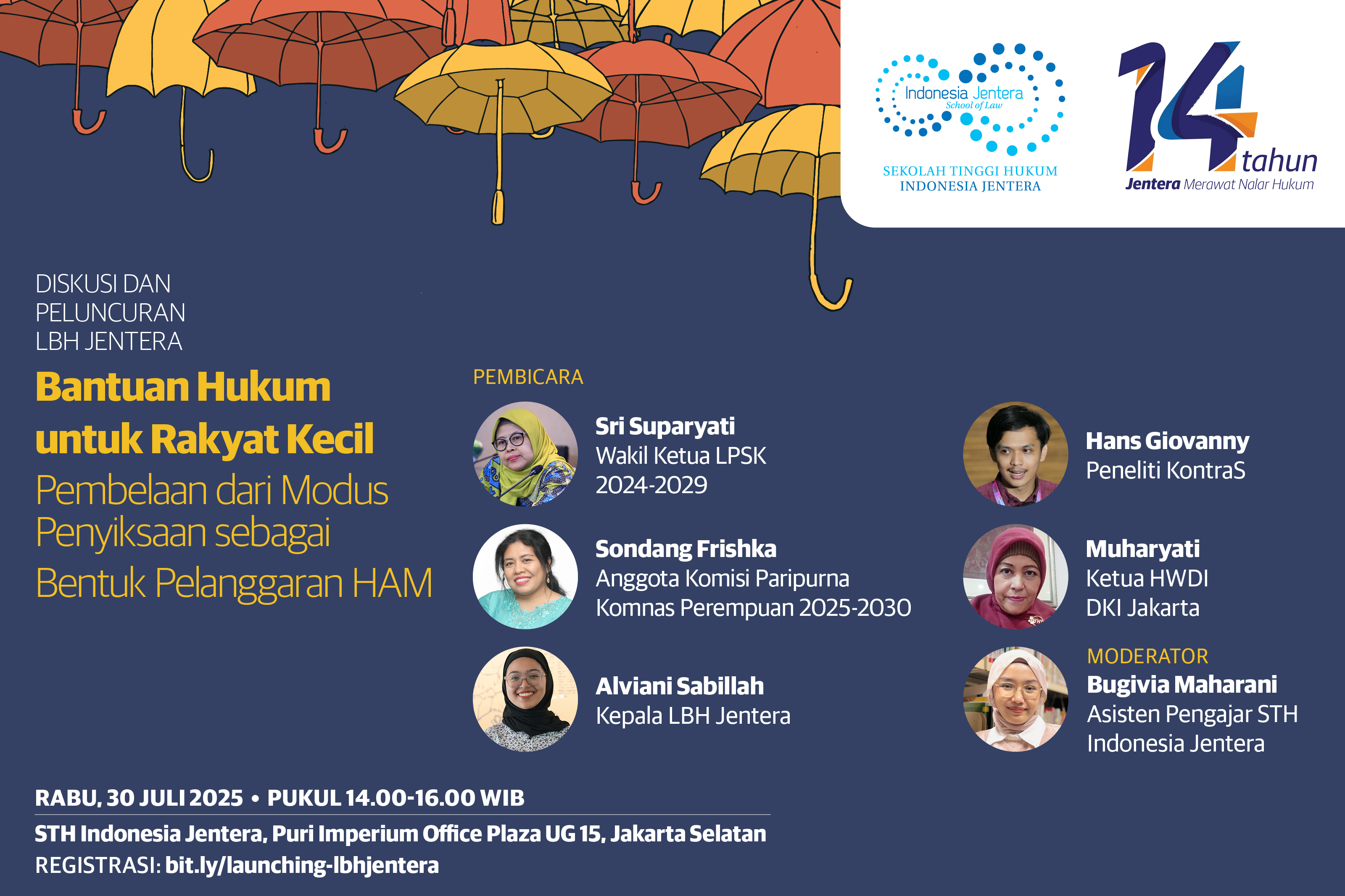 Launching LBH Jentera & Diskusi Publik
